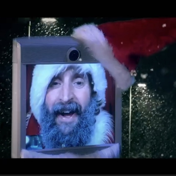 Screenshot of the Beam Robot from the Last Leg Christmas advert